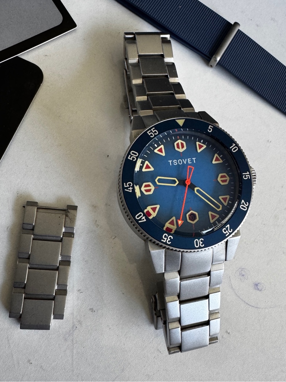 Tsovet JMT-DW42 GLOBAL EXPLORER II Denim RARE